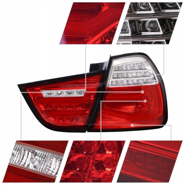 Junyan LDBMK2 2042911E mhm Лампи задні kpl Full Led Динамічні Тюнінг Bmw 3 e90 седан Lift Lci 2008-12