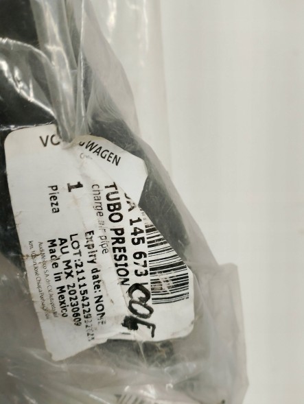 Audi OE AUDI Q5 80A 80A145673L ПАТРУБОК ІНТЕРКУЛЕРА