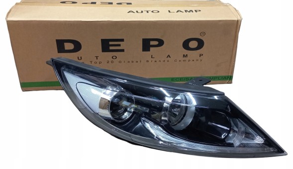 Abakus 223-1140R-LEMN2 Лампа фара права h7 / py21w led depo kia sportage iii 2010 - 2015
