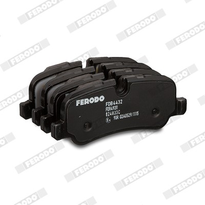 FDB4432 FERODO Комплект гальмівних колодок з 4 шт дисків