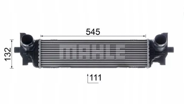 Mahle CI 626 000P Інтеркулер bmw 5 g30 f90 5 g31 6 gran turismo g32 7 g11 g12 8 g14 f91 8