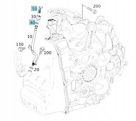 Mercedes-Benz OE ZESTAW1 КОМПЛЕКТ ПОДВІЙНОГО ЗЧЕПЛЕННЯ DCT 7G MERCEDES