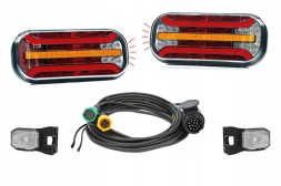Fristom KPL348 Комплект світлодіодної лампи для причепа лафета буса FT-230 13-pin 4,5м