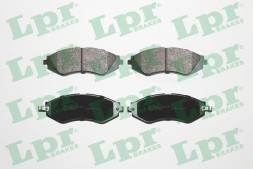 05P1208 LPR Комплект гальмівних колодок з 4 шт дисків