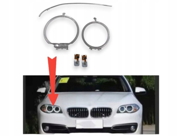 ВОЛЛЕР H.169/499/B.+H.169/499/D.+H.169/211/1.(2SZTUKI) Світлодіодна плитка правої передньої лампи xenon для bmw f11 f10 f18 lci
