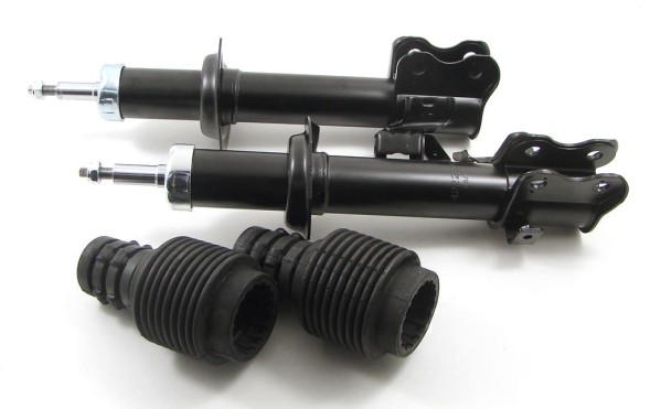 GT-Parts 022230L 022230R PK2540 Амортизатори х2 ПЕРЕДНІ + бампери + чехли NISSAN MICRA K11 92-03