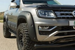 Proteile AFF006 РОЗШИРЮВАЧІ БРІВ КРИЛ КОЛІС VW AMAROK MK1 LIFT 2016-2021 ЧОРНИЙ МАТ