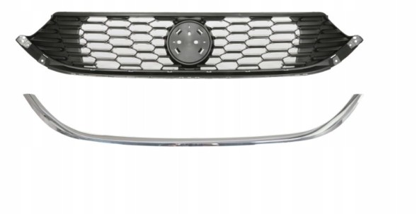 Китай FIAT TIPO 2015-2020 GRILL ATRAPA KRATKA + LISTWA DOLNA CHROM NOWY NOWY Решітка радіатора (гриль) для FIAT TIPO 2015-2020 + хромована нижня накладка, нова