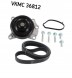 SKF VKMC36812 Комплект ременя Micro-V з насосом - SKF VKMC 36812