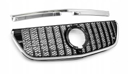 TOPGER KRG-ME-237 X РЕШІТКА РАДІАТОРА MERCEDES DB VITO W447 2020- СРІБЛЯСТА СТИЛЬ GTR