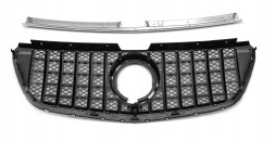 TOPGER KRG-ME-237 X РЕШІТКА РАДІАТОРА MERCEDES DB VITO W447 2020- СРІБЛЯСТА СТИЛЬ GTR