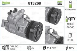 Valeo 813268 Компресор кондиціонера valeo 813268
