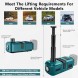AD BRAKE B0GH78DJV2 ЕЛЕКТРИЧНИЙ АВТОМОБІЛЬНИЙ ПІДЙОМНИК 5Т БЕЗПРОВІДНИЙ ДЛЯ MAKITA для дому