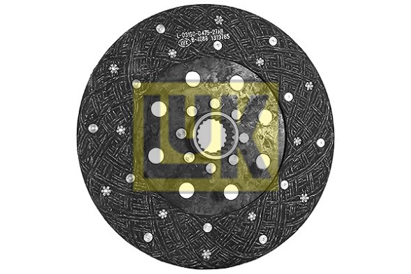 AD BRAKE VIC-212080 Диск зчеплення 328 0280 10 для HUERLIMANN 306 XE, 307 XE, 355, 360, 361,