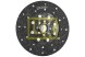 AD BRAKE VIC-212080 Диск зчеплення 328 0280 10 для HUERLIMANN 306 XE, 307 XE, 355, 360, 361,