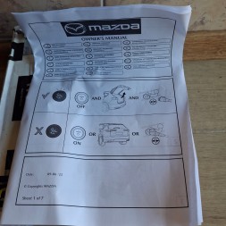 Mazda OE KJH3-V7-780 Установка буксирного гака модуля MAZDA OE CX-80