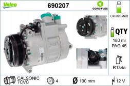 Valeo 690207 Компресор кондиціонера valeo 690207