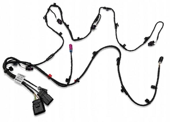 Audi OE 83H971085DK 83H971085 DK audi q3 f3 wiązka zderzaka przód 83h971085dk czujniki pdc instalacja przedniego zderzaka oem oe audi q3 КОМПЛЕКТ Дротів Бампер Передній Audi Q3 83H 83H971085DK + ДАТЧИКИ PDC