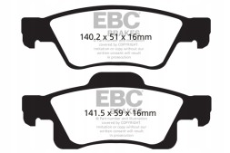 EBC 22038904 Strong ebc green stuff 6000 блоків 4x4 - jeep grand cherokee wk2 задня