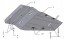 Kolchuga Nissan Qashqai J10 2006-2014 Stalowa Dolna Osłona Silnika 0249 Nissan Qashqai J10 2006-2014 Сталева нижня кришка двигуна 0249