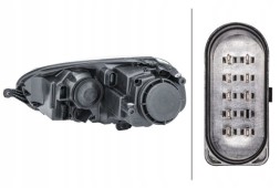 Hella 1EG 247 007-621 Прожектор лампа права з силовим агрегатом для регулювання