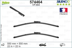 574464 VALEO Комплект стеклоочистителей