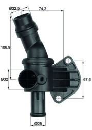 TI 8 87 MAHLE ORIGINAL Термостат