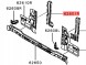 Mitsubishi OE WB/5256C636 L200 L 200 ПІДСИЛЕННЯ КРОНШТЕЙНА З’ЄДНАННЯ БАЛКА РАДІАТОРА ПРАВА