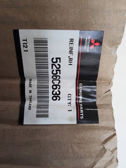 Mitsubishi OE WB/5256C636 L200 L 200 ПІДСИЛЕННЯ КРОНШТЕЙНА З’ЄДНАННЯ БАЛКА РАДІАТОРА ПРАВА