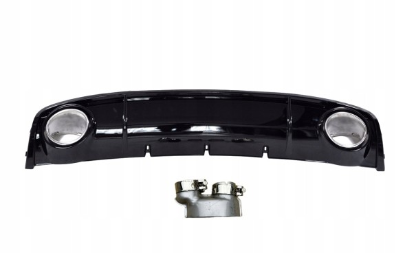 JBM JRDAURS4FBM Дифузор Бампер Спойлер Audi RS4 A4 B8 LIFT 12-15