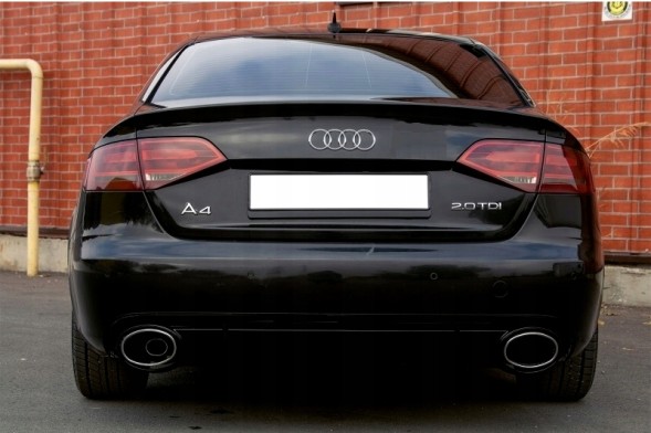 JBM JRDAURS4FBM Дифузор Бампер Спойлер Audi RS4 A4 B8 LIFT 12-15