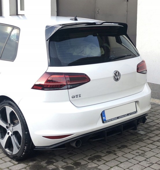 Китай 12179 Спойлер елерона GOLF 7 GTI OETTINGER look MK7 7.5 чорний глянець ABS!