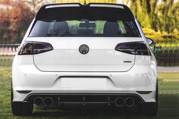 Китай 12179 Спойлер елерона GOLF 7 GTI OETTINGER look MK7 7.5 чорний глянець ABS!