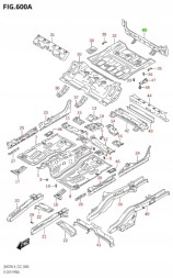 Suzuki OE 65510-65J11 SUZUKI GRAND VITARA 05-14 - РЕМІНЬ ЗАД