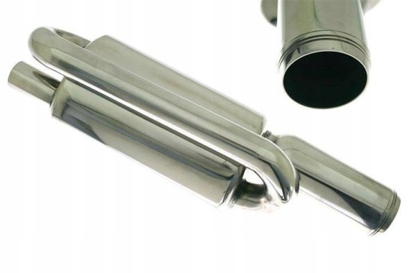 Turboworks TW-TL-030 Кінцевий глушник turboworks 90 мм вхід 63,5 мм