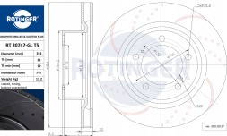 Rotinger RT 20747-GL T5 Щит rotinger rt 20747-gl t5
