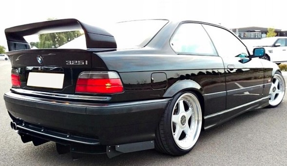 Китай SP2439 Спойлер на кришку багажника BMW E36 GT Class II чорний глянець