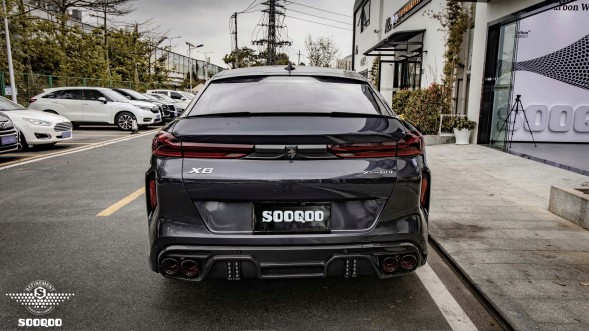 Китай 13169 Елерон карбонового спойлера BMW X6 G06 M Style