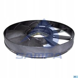 Sampa 021.351 Вентилятор двигуна man d2866,2876 sampa