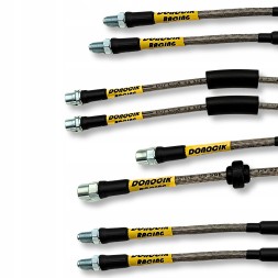 PHU DONOCIK ZPET-0068/1 Przewody hamulcowe teflonowe w oplocie stalowym AUDI CABRIOLET B3 B4 (8G7) Тефлонові гальмівні дроти в сталевому обплетенні AUDI CABRIOLET B3 (8G7)
