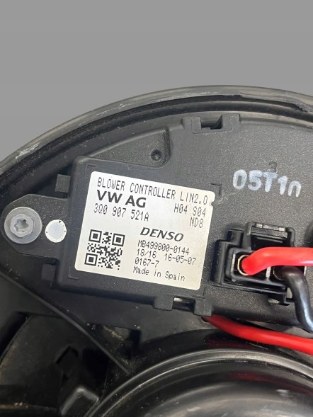 Volkswagen OE 3Q1819021A 3Q0907521A Вентилятор повітродувки vw 3q1819021а