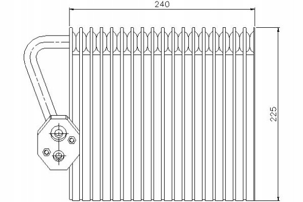 Nissens NIS92167(iMOTO) Випарник кондиціонера renault grand scenic ii meg + набір водія #37