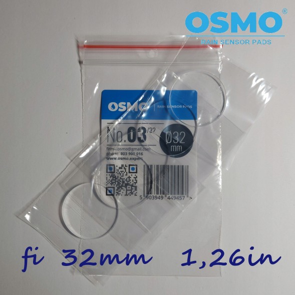 ОСМО no.3/32 50X пластина датчика пралки дощу 32 мм