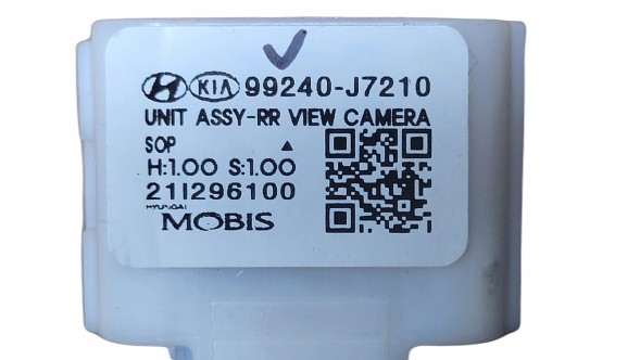 Hyundai OE KAMERA COFANIA PARKOWANIA CEED III XCEED PROCEED J7210 Камера заднього виду для KIA XCeed X Ceed OE 99240-J7210 НОВА! ОРИГІНАЛ.