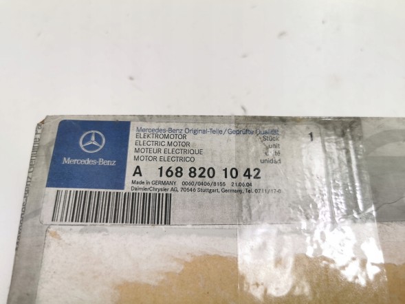 Mercedes-Benz OE ЕЛЕКТРОДВИГУН ПЕРЕДНЬОГО ПРАВОГО СКЛОПІДЙОМНИКА MERCEDES-BENZ A KLASA A1688201042