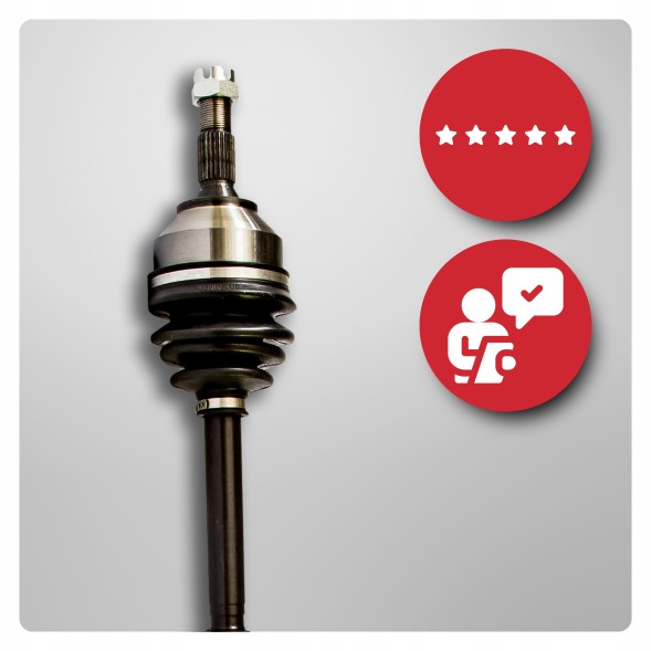 BRV B1307 Піввісь права peugeot 2008 i (cu) 1.2 thp 1.5 bluehdi 1.6 hdi автомат новий