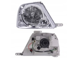 Abakus 218-1128R-LD-EM Фара права н4 електрична, колір вставки: