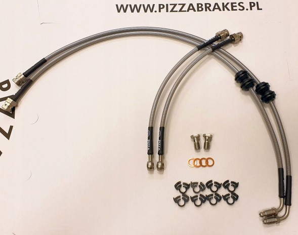 Китай PizzabrakesS5B9 Плетені гальмівні магістралі AUDI S5 B9 3.0 TFSI