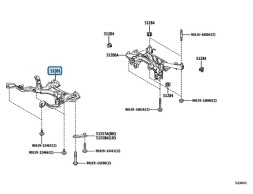 Toyota OE Передній важіль підвіски Toyota GR Yaris Gen 1/Gen 2 OEM 5120152141
