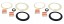 Kalgum U3-5 / KG-000469-001 Ремонтний комплект кульових шарнірів suzuki jimny l+p